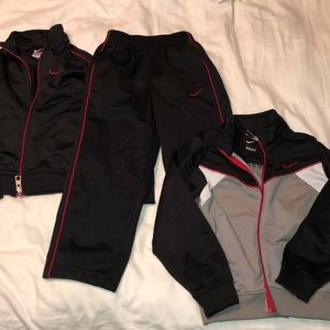 Nike 3 piece track suit for boys